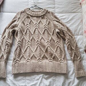 H & M  Bulky Cable Knit Sweater